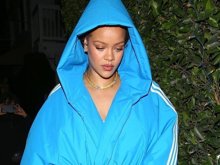 Yep, Rihanna Wore a Bathrobe and Thigh-High Boots to Dinner in L.A.